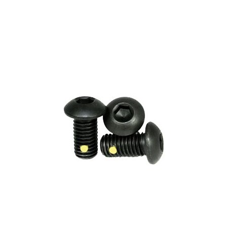 1/4-28 Socket Head Cap Screw, Black Oxide Alloy Steel, 5/8 In Length, 500 PK